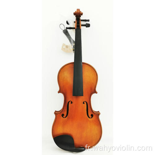 Violon antique en érable flammé fait à la main